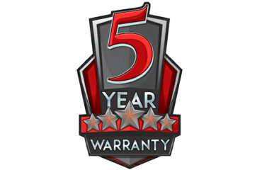 5 Year Warranty